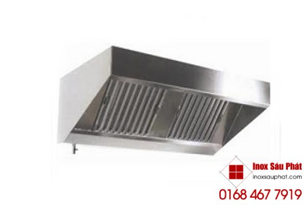 Dịch vụ làm hệ thống máng hút khói inox cho bếp gia đình, bếp công nghệp ở TPHCM của cửa hàng Inox Sáu Phát