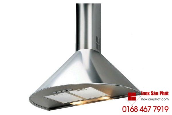 Dịch vụ làm hệ thống máng hút khói inox cho bếp gia đình, bếp công nghệp ở TPHCM của cửa hàng Inox Sáu Phát