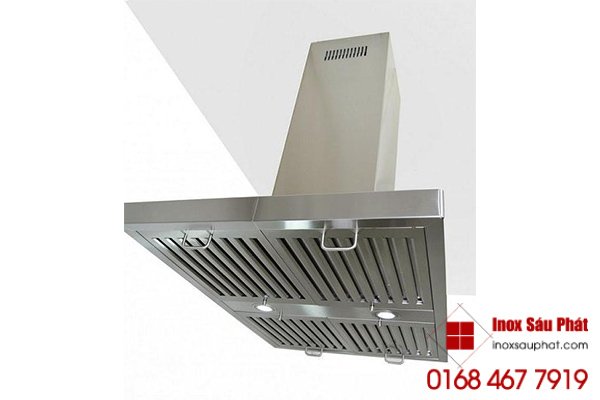 Dịch vụ làm hệ thống máng hút khói inox cho bếp gia đình, bếp công nghệp ở TPHCM của cửa hàng Inox Sáu Phát