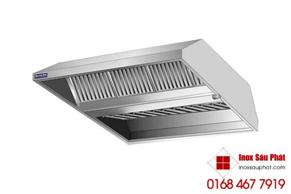 Dịch vụ làm hệ thống máng hút khói inox cho bếp gia đình, bếp công nghệp ở TPHCM của cửa hàng Inox Sáu Phát