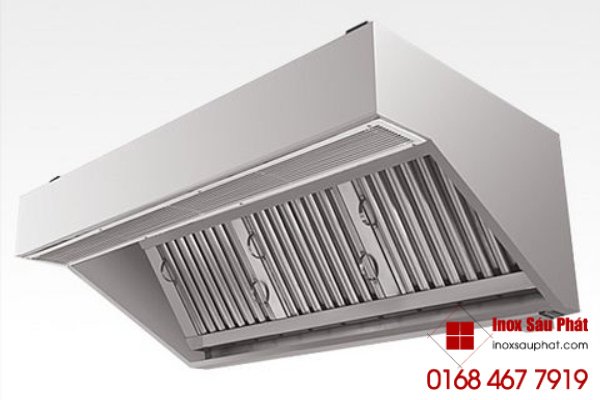 Dịch vụ làm hệ thống máng hút khói inox cho bếp gia đình, bếp công nghệp ở TPHCM của cửa hàng Inox Sáu Phát