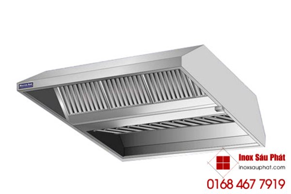 Dịch vụ làm hệ thống máng hút khói inox cho bếp gia đình, bếp công nghệp ở TPHCM của cửa hàng Inox Sáu Phát