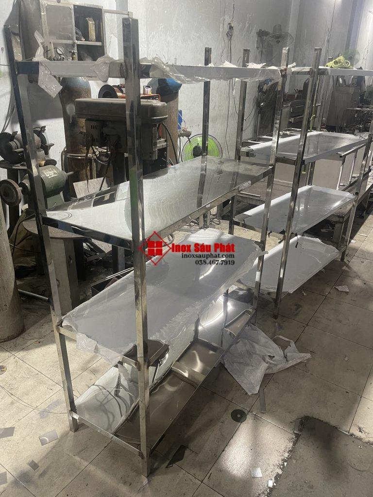 Kệ Inox chân đứng - Gia Công Inox 304 Theo Yêu Cầu | Chuyên Nghiệp Tại ...