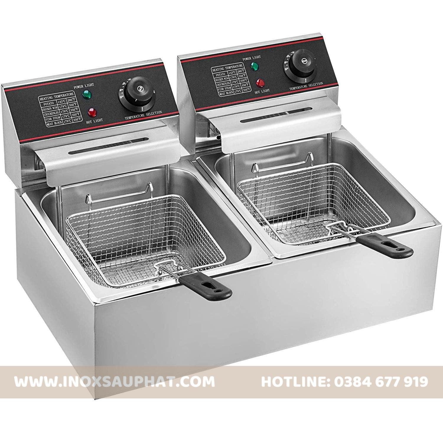 gia công inox cho sản phẩm bếp chiên