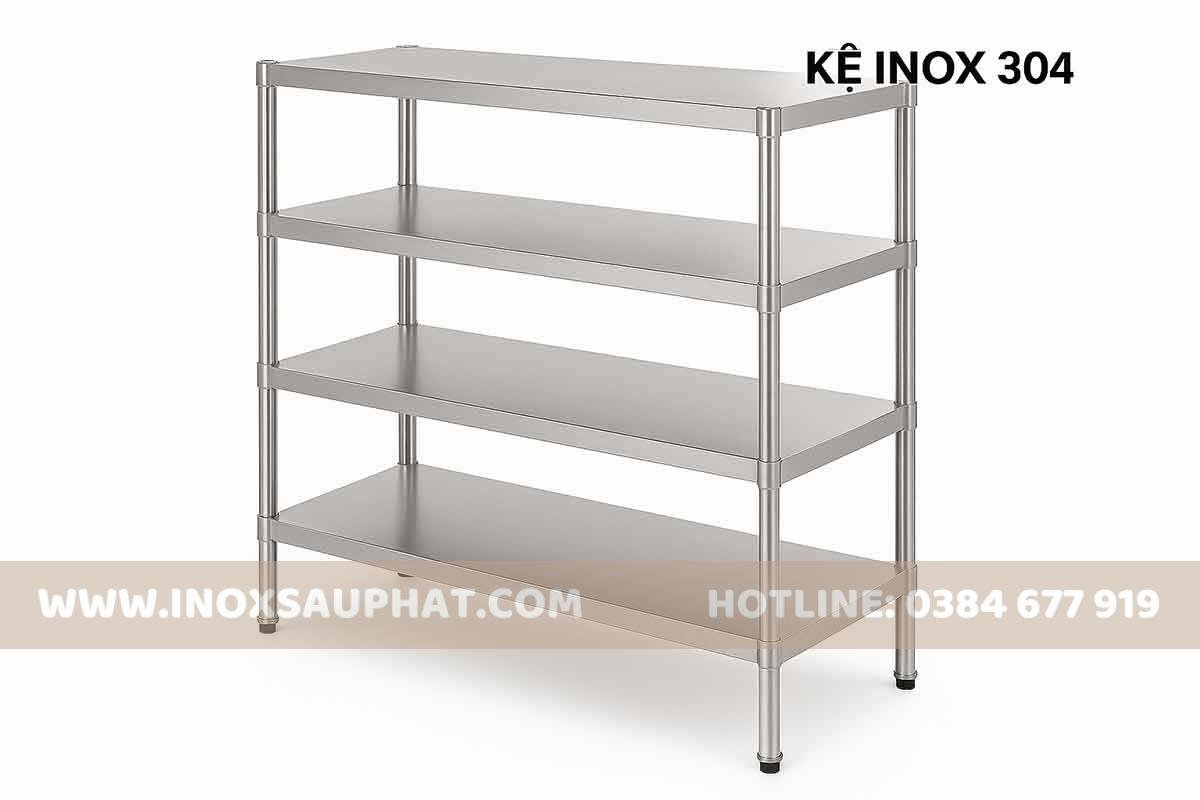 Thiết kế kệ inox 304